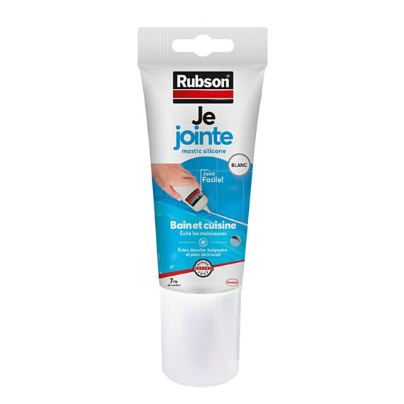 Mastic Blanc multimatériaux Bain&Cuisine 150ml - RUBSON