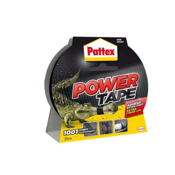 Pattex adhésifs réparation power tape noir etui 25m - PATTEX