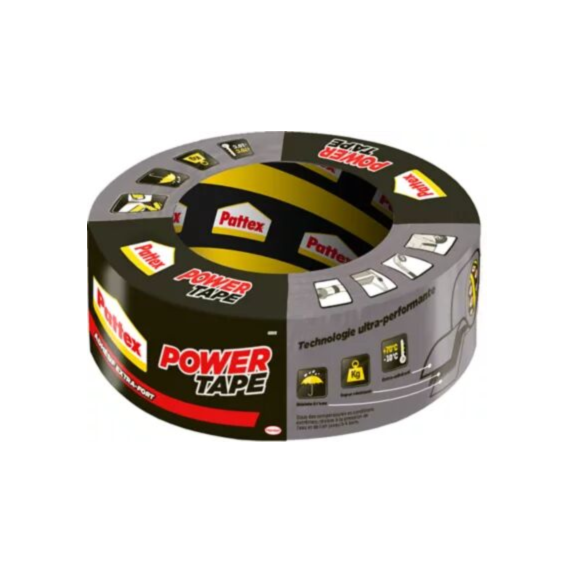 Adhésif Réparation Power Tape Gris 30m - PATTEX