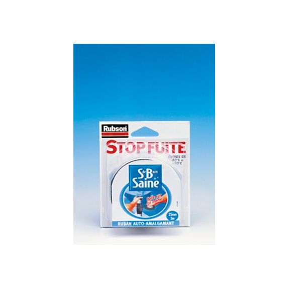 Rubson sdb saine stop fuite ruban auto-amalgamant blister 3m*25mm - RUBSON
