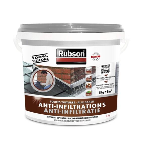 RUBSON Toitures Anti-infiltrations Gris 1kg