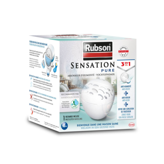 Absorbeur d'humidité Sensation 3en1 - RUBSON