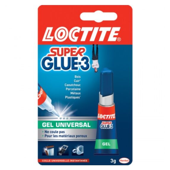 Super glue 3 Gel Progressive 3g - LOCTITE