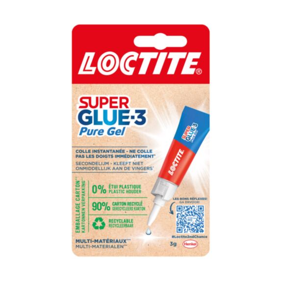 Colle Super Glue-3 Repositionable Gel 3gr - LOCTITE
