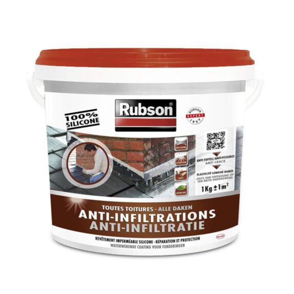 RUBSON Toitures Anti-infiltrations Terre Cuite 1kg