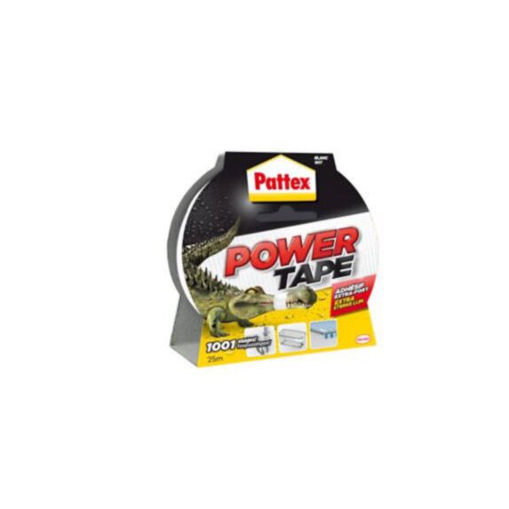 Adhésif de Réparation Power Tape - Blanc - Etui 25m - PATTEX