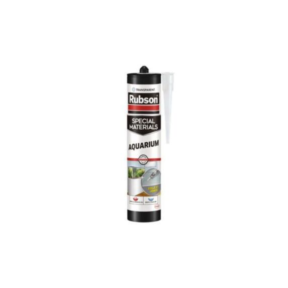 Mastic Spécial Verre Aquarium 280 mL transparent - RUBSON