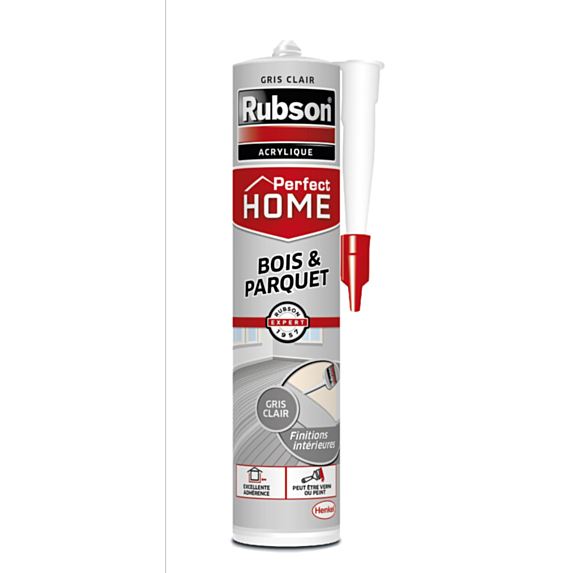 Mastic Bois gris clair 280 mL - RUBSON