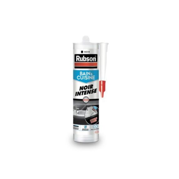 Mastic Bain & Cuisine noir intense 280 mL - RUBSON