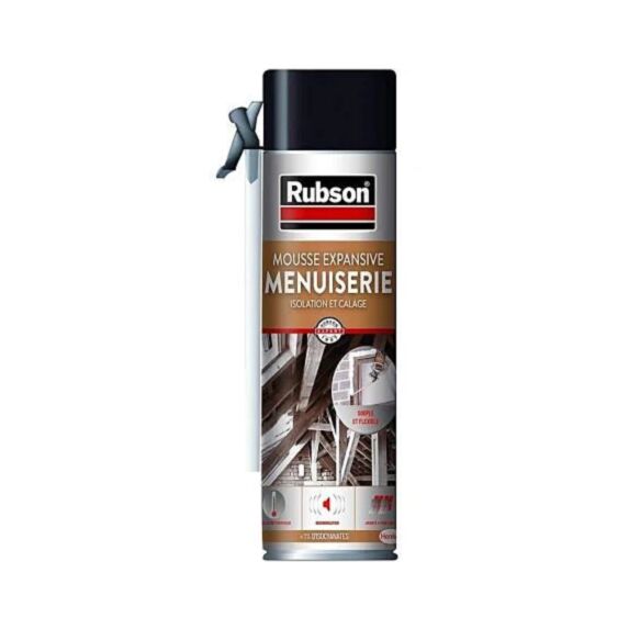 Mousse expansive menuiserie 500 ml - RUBSON 