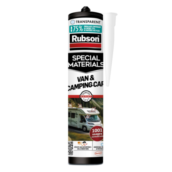 Mastic Van camping-car translucide 280ml - RUBSON