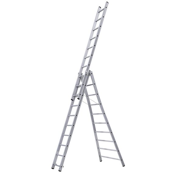 ECHELLE TRANSFORMABLE ALU 3x10 - 2m91/6m84 - ARTUB