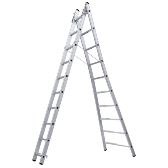 ECHELLE TRANSFORMABLE ALU 2x10 - 2m97/4m92 - ULTRA PRO