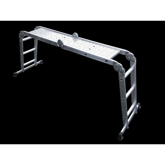 Echelle pliante multifonction MULTIPLI + 0m90/3m46 + plateforme