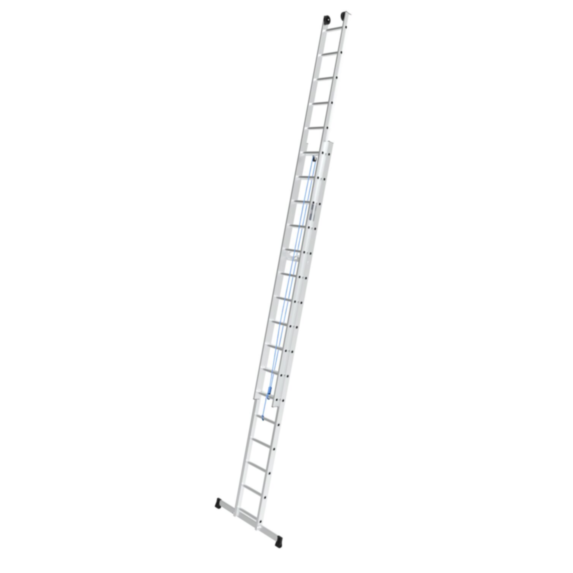 Échelle coulisse corde alu 2x16 4,49/7,60m PRO - ARTUB