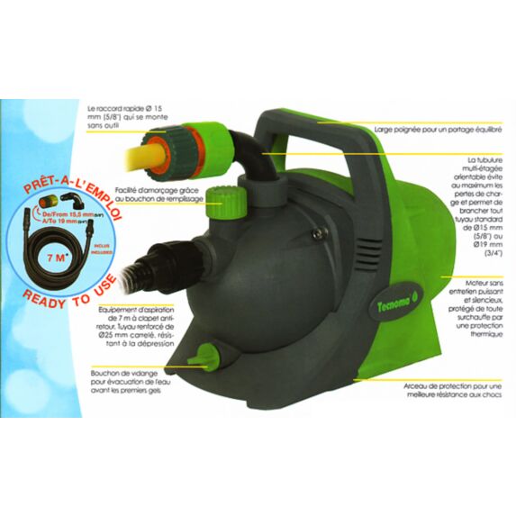 Pompe d'Arrosage T800 K7 - Tecnoma