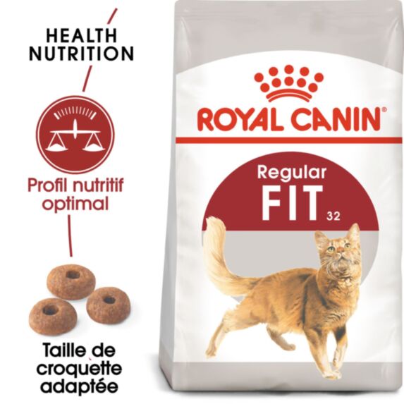 Croquettes chat Fit 32 4kg - ROYAL CANIN