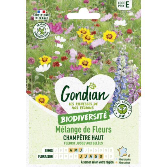 Mélange de fleurs Décor Champêtre - GONDIAN