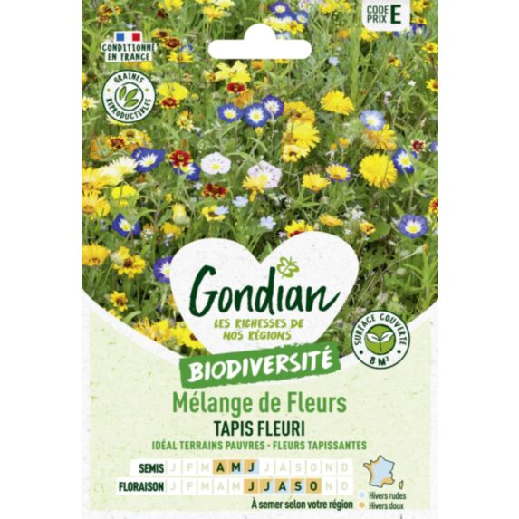 Mélange de fleurs Coin de Rocaille - GONDIAN