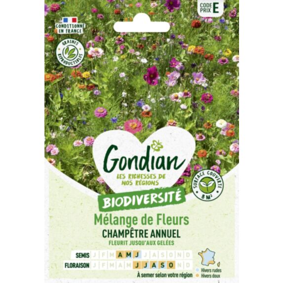 Mélange de fleurs Coin de Prairie - GONDIAN