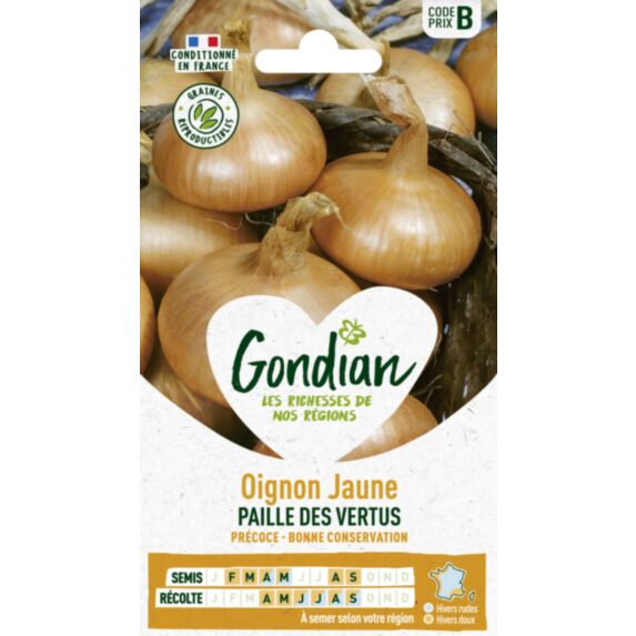 Oignon Paille des Vertus - GONDIAN