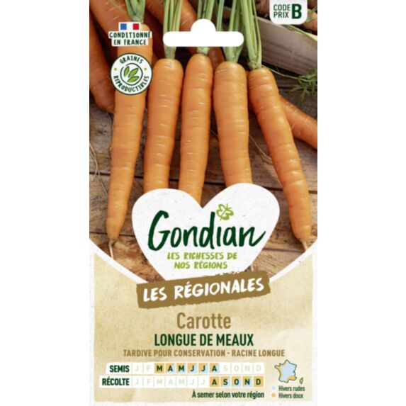 Carotte Longue de Meaux - GONDIAN