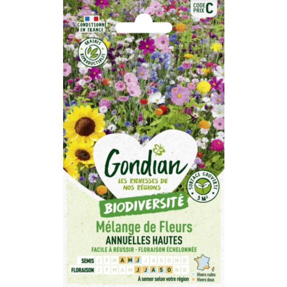 Mélange de fleurs Jolies Fleurs d'Eté - GONDIAN