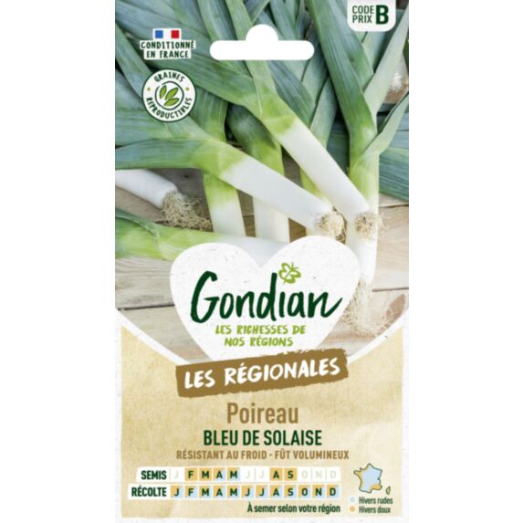 Poireau Bleu de Solaise - GONDIAN