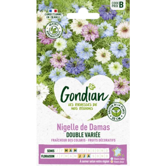 Nigelle de Damas Double Variée - GONDIAN
