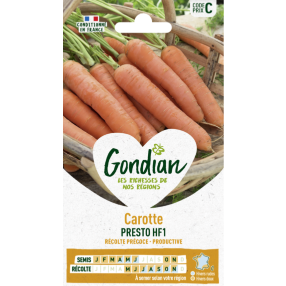 Carotte Presto HF1 - GONDIAN