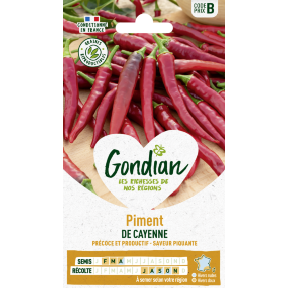 Piment de Cayenne - GONDIAN