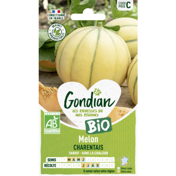 Melon Charentais Bio - GONDIAN