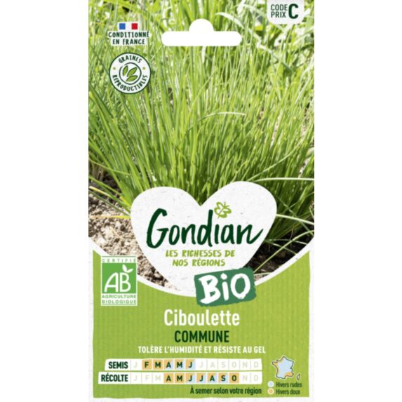 Ciboulette Très Fine Danoise Bio - GONDIAN
