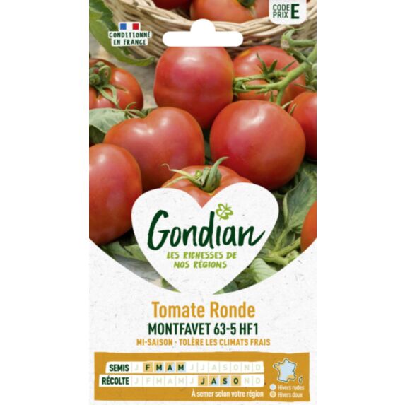 Tomate Montfavet 63-5 HF1 - GONDIAN