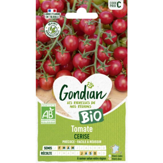 Tomate Cerise Bio - GONDIAN