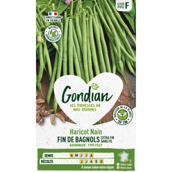 Haricot Fin de Bagnols - GONDIAN