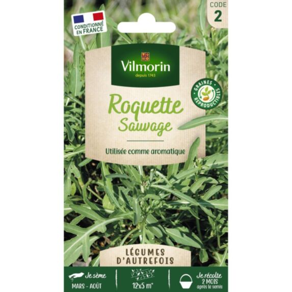 Graines Roquette Sauvage - VILMORIN