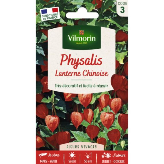 Graines Physalis Lanterne Chinoise - VILMORIN