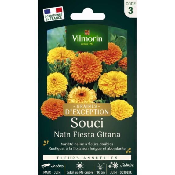 Graines Souci Nain Fiesta Gitana - VILMORIN