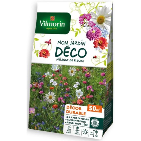 Mélange de Fleurs Durable 50m² - VILMORIN
