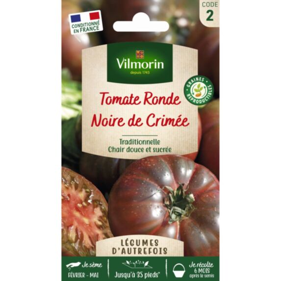 Graines Tomate Noire de Crimée - VILMORIN