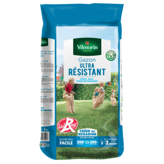Gazon Ultra Résistant 5kg Label Rouge