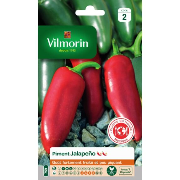 Graines Piment Jalapeño - VILMORIN