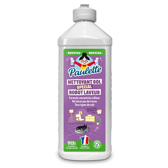Nettoyant ménager concentré robot laveur savon de Marseille 500ml PAULETTE