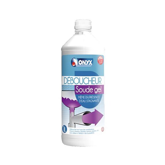 Déboucheur à soude gel 1L ONYX