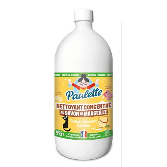 Savon de Marseille concentré authentique 1L ecocert - PAULETTE