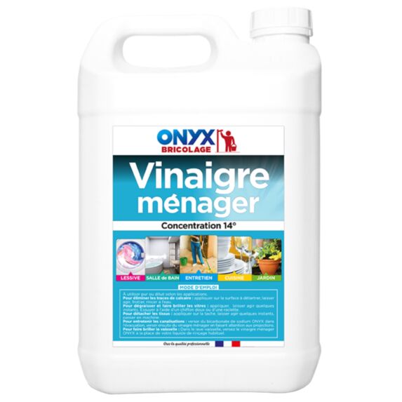 Vinaigre ménager 14° 5 litres - ONYX
