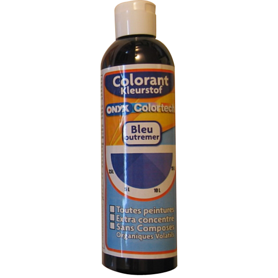 Colorant universel pour peinture Bleu outremer 250ml - ONYX COLORTECH