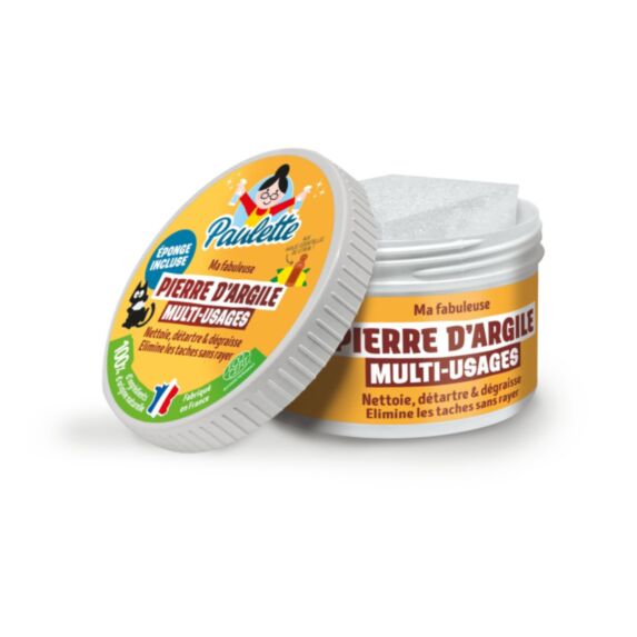 Pierre d'argile huiles essentielles citron 300g ecocert - PAULETTE