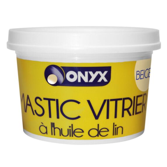 Mastic Vitrier à L'Huile de Lin Beige 5kg - ONYX